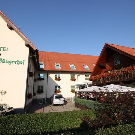 Hotel Buergerhof Hohenstein-Ernstthal Exterior foto